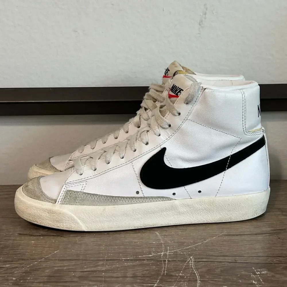 Nike Blazer Mid 77 (CZ1055-100) Women’s Athletic Shoes Sneakers Size 6.5 White - Picture 1 of 8